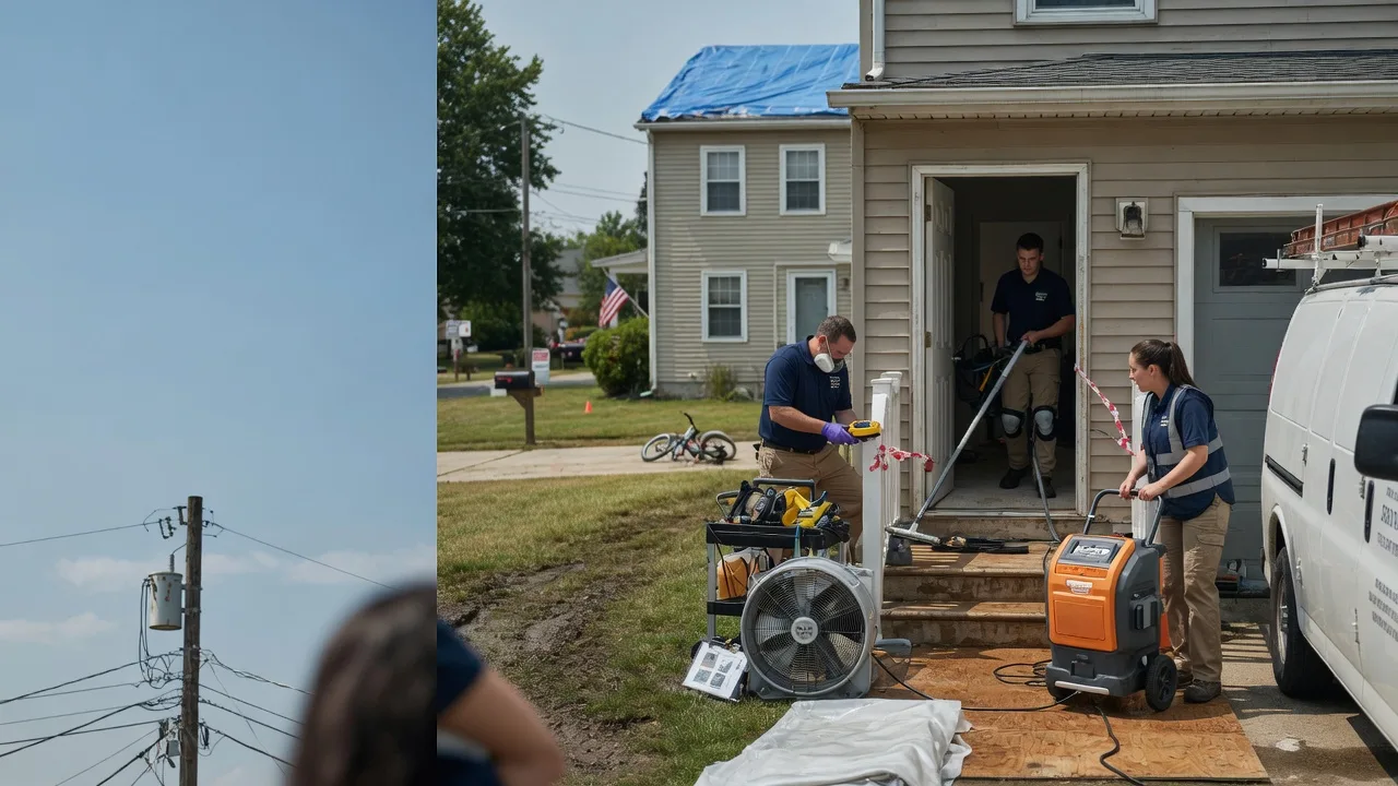 Water Damage Repair in Ford Cliff, PA near me